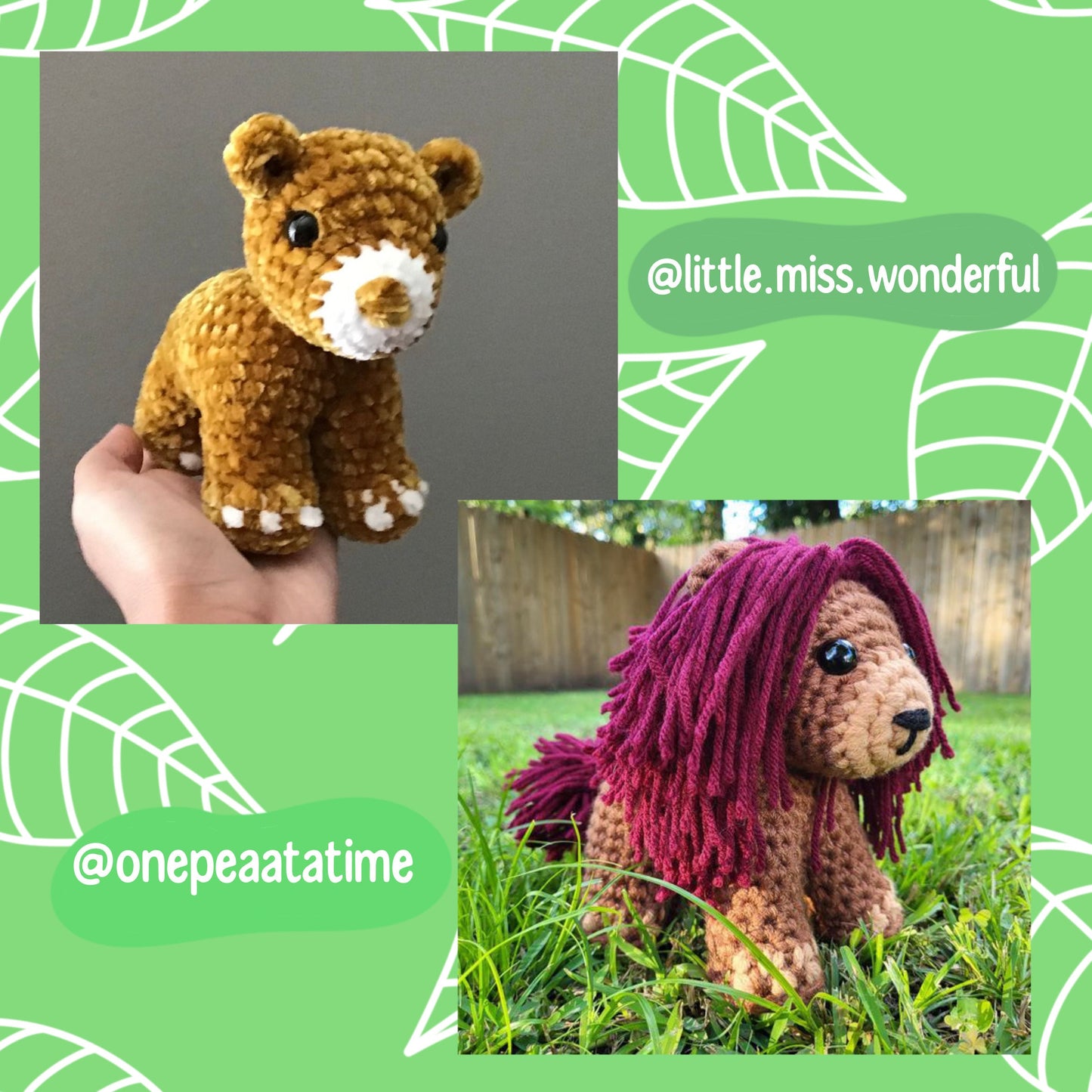 Safari animals pattern, crochet tiger pattern, lion crochet pattern, crochet leopard patter, crochet safari, crochet tutorial, plushie