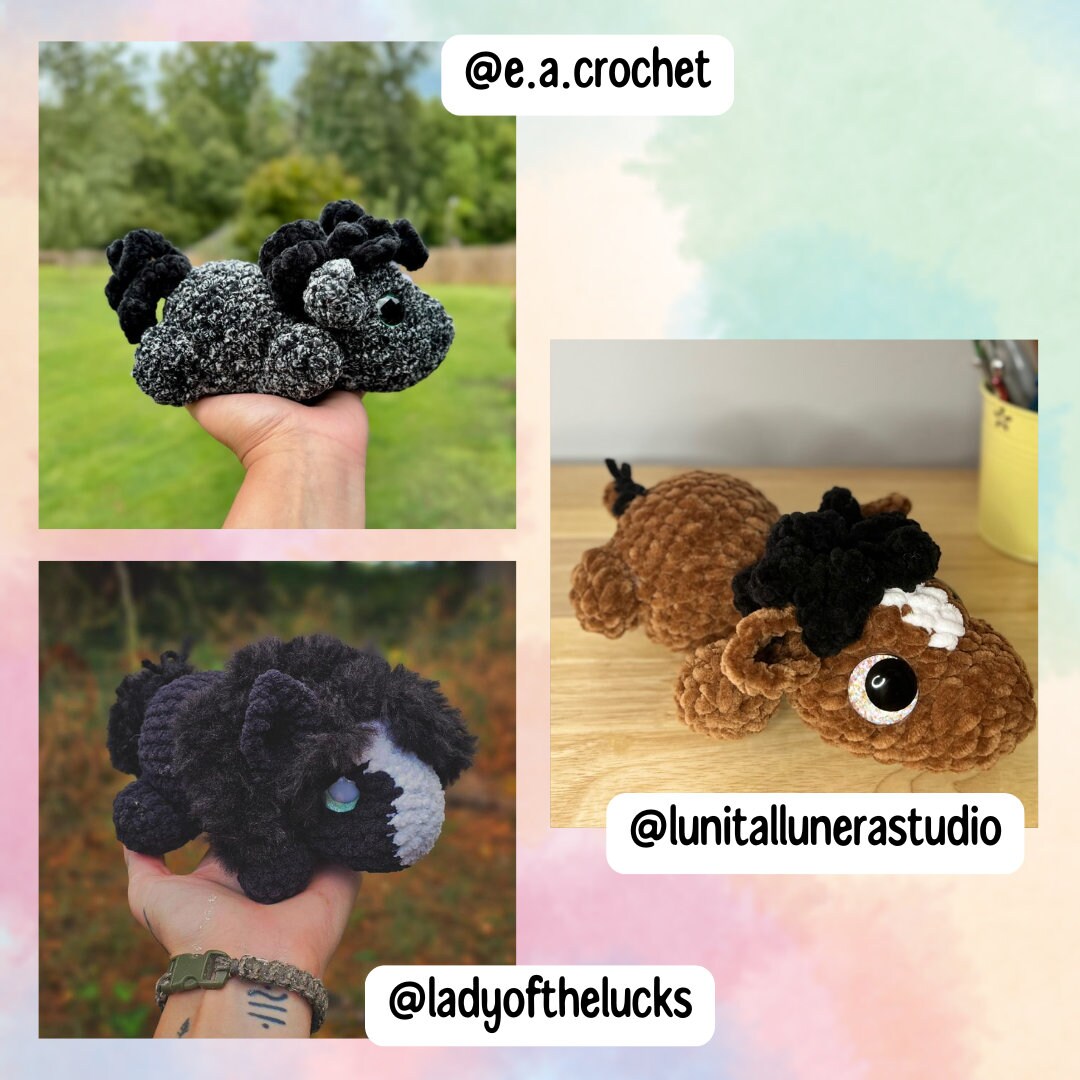 Stackimals 9-in-1 crochet pattern pack, lilbeanstitches, crochet aligator, crochet market pattern, crochet giraffe, crochet patterns,