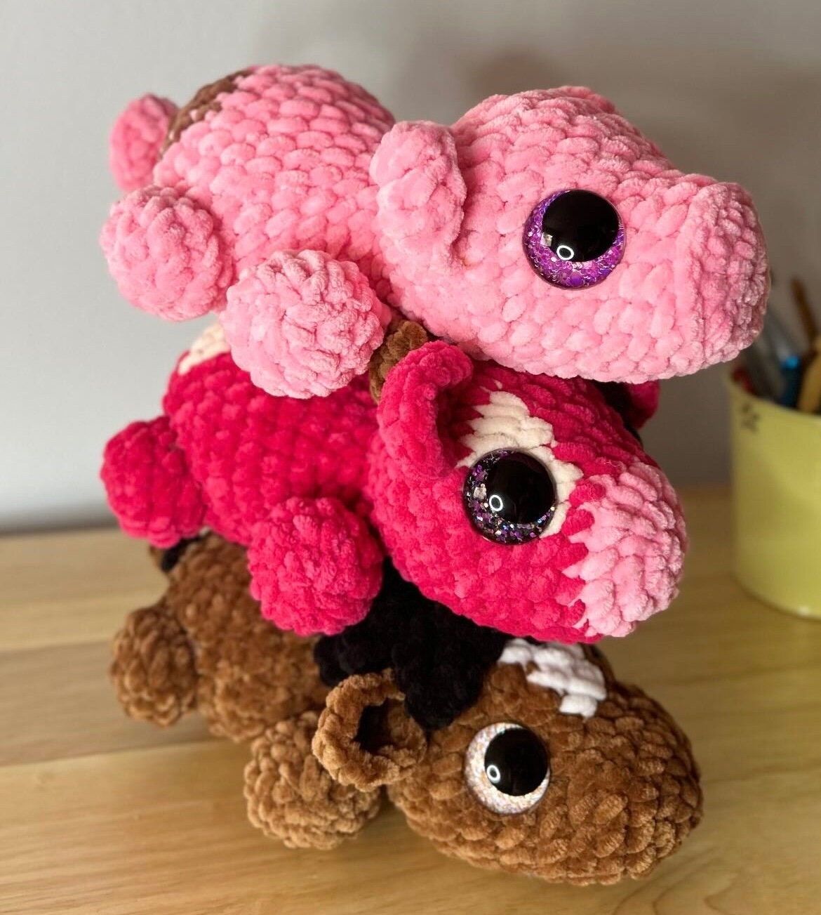 Stackimals pig crochet pattern, lilbeanstitches pattern crochet, market prep patterns, pig pattern crochet pig, muddy pig, cute pig crochet
