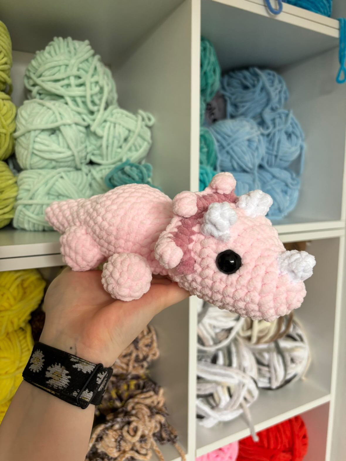 Stackimals  triceratops crochet pattern, dinosaur pattern crochet, lilbeanstitches, crochet tutorial, crochet PDF, market prep crochet