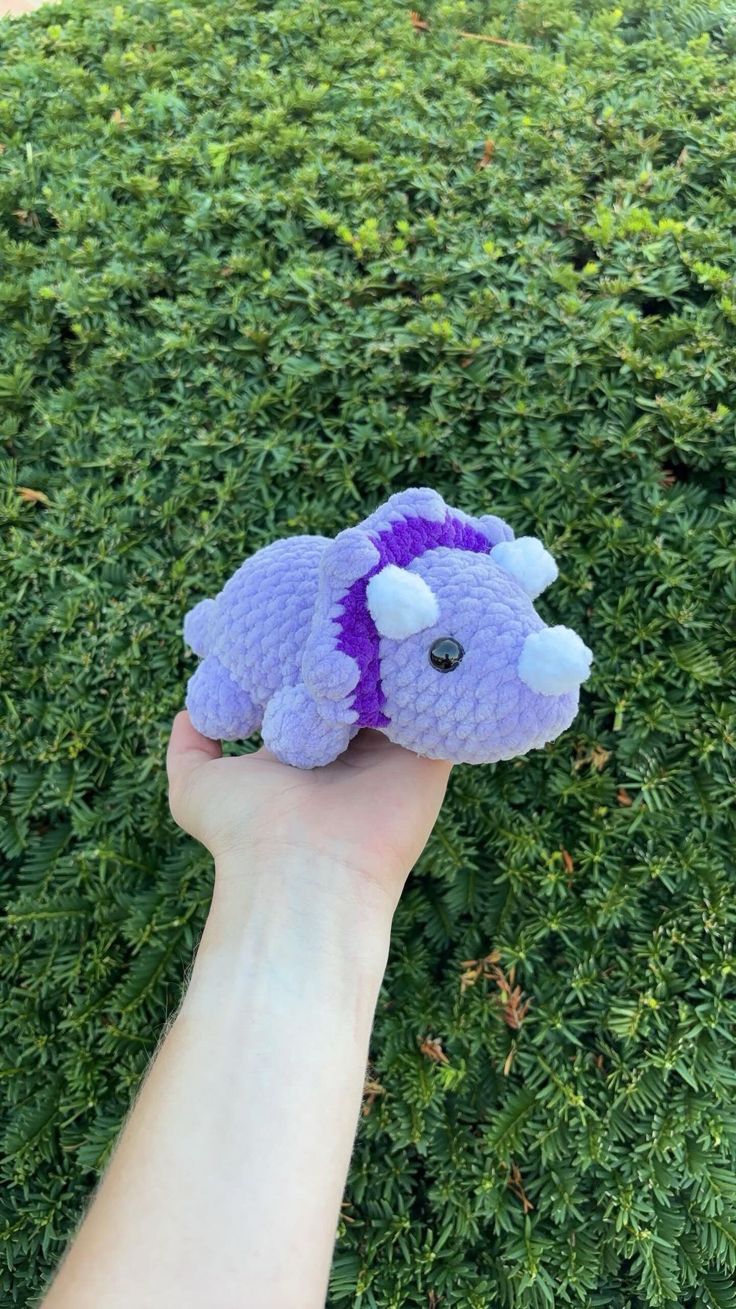 Stackimals  triceratops crochet pattern, dinosaur pattern crochet, lilbeanstitches, crochet tutorial, crochet PDF, market prep crochet